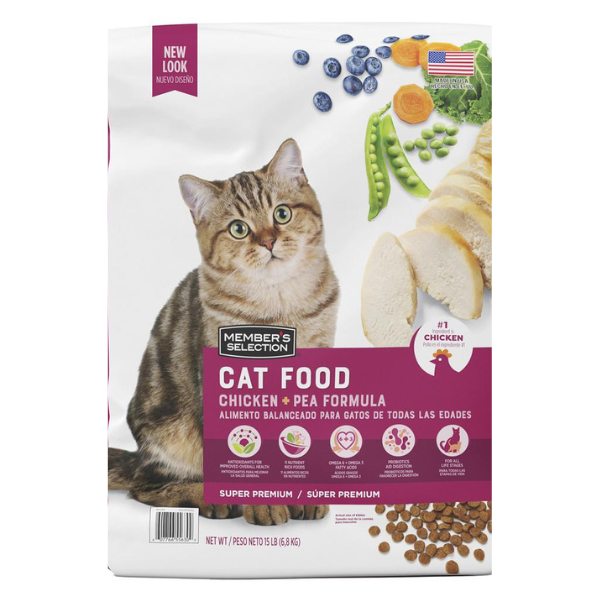 MEMBER'S SELECTION POLLO Y GUISANTES GATO TODAS LA EDADES 6.8 KILOS