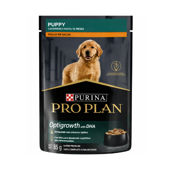 PRO PLAN ALIMENTO HÙMEDO DE POLLO PARA CACHORRO 85 G