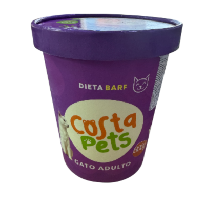 DIETA BARF GATO ADULTO 800 GRS