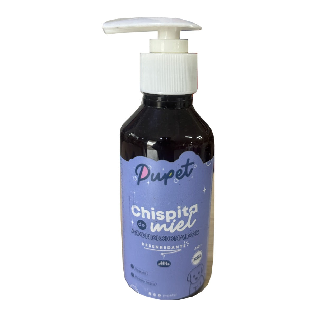 ACONDICIONADOR DESENREDANTE PUPET CHISPITA DE MIEL 240 ML