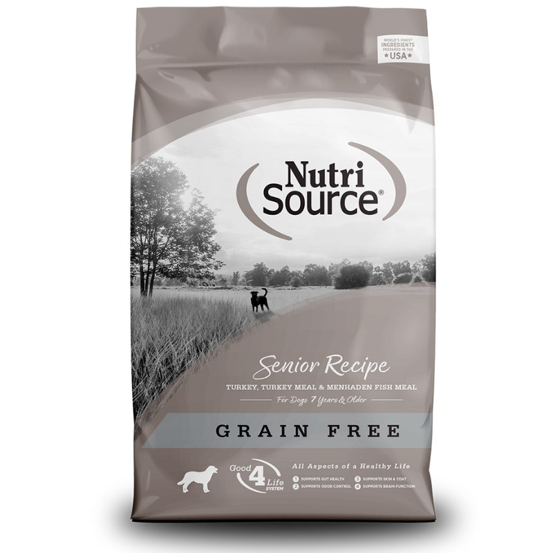 NUTRI SOURCE SENIOR LIBRE DE GRANOS 11.8 KILOS