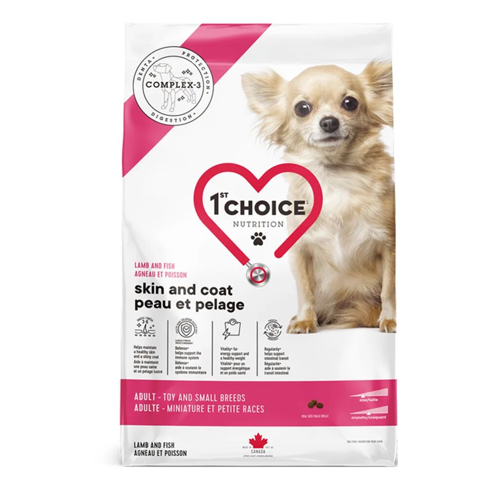 1ST CHOICE ADULTO RAZA PEQUEÑA Y MINI PIEL Y PELO 20 KILOS