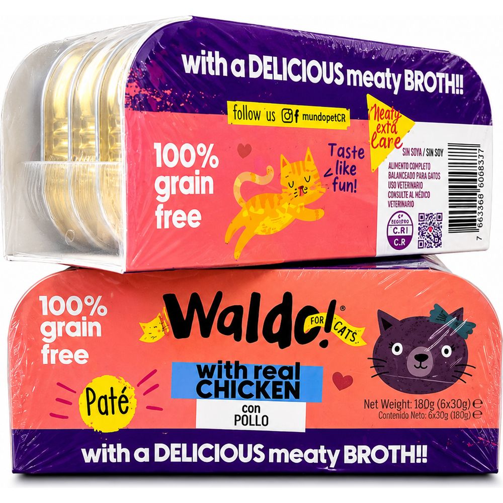 Waldo tarrinas pollo