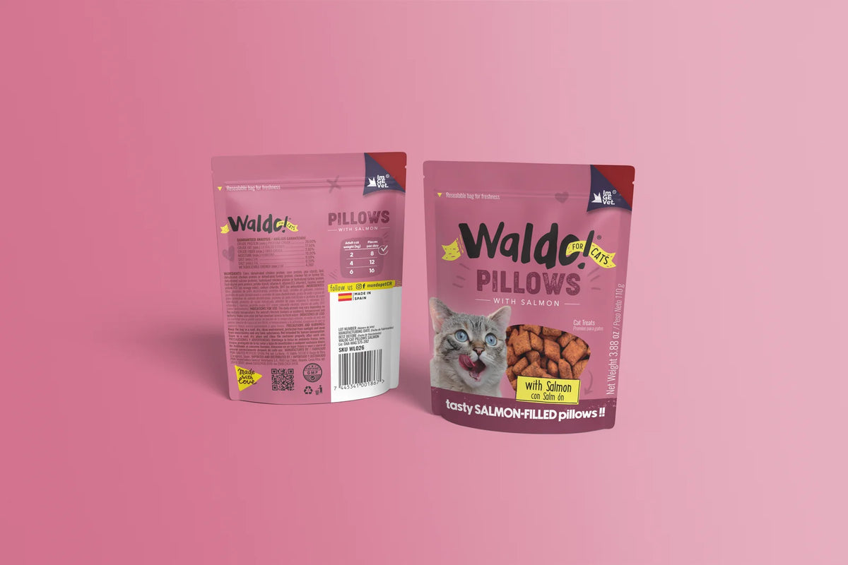 Waldo Cat Pillows Salmón 110 g