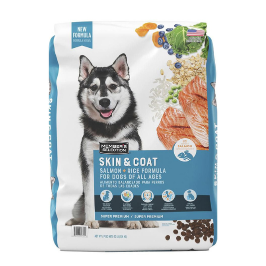 MEMBER´S SELECTION PELO Y PIEL SALMON Y ARROZ 13.6 KILOS