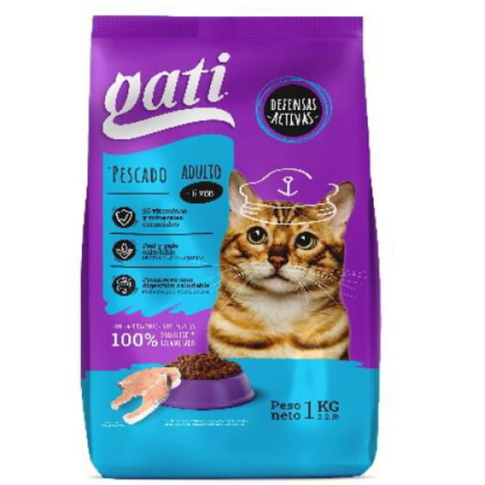 GATI PESCADO 8 KILOS