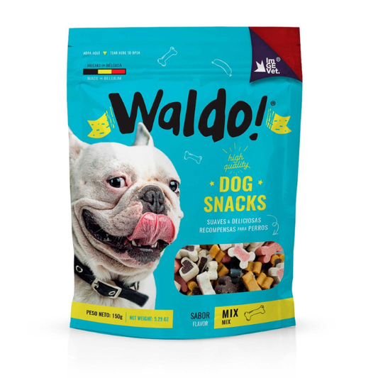 WALDO PREMIOS SEMI HÚMEDO MESCLA DE SABORES 150 G