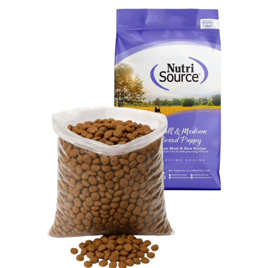 NUTRI SOURCE CACHORRO RAZA PEQUENA POLLO Y ARROZ GRANEL