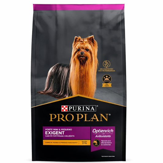 PRO PLAN EXIGENTE DE POLLO RAZA PEQUEÑA 3 KILOS