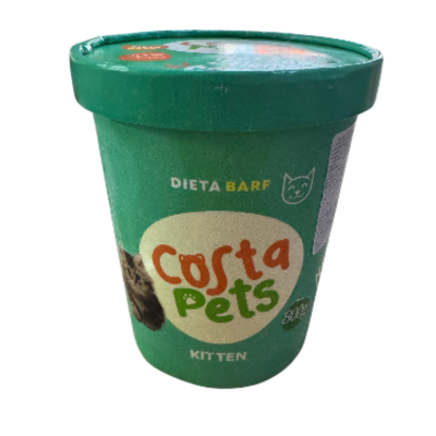 DIETA BARF GATO CACHORRO 800 GRS