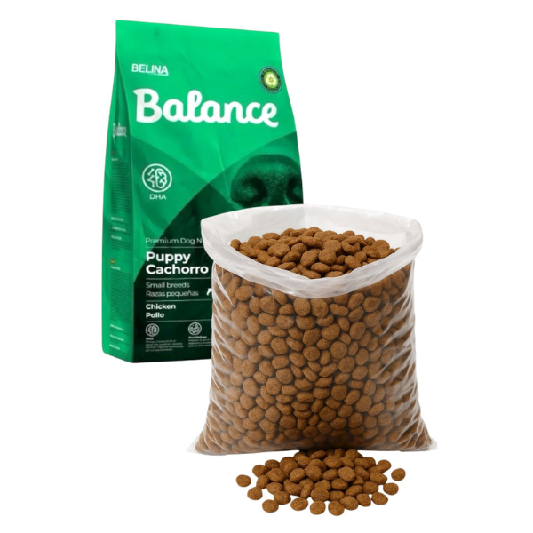 BALANCE CACHORRO RAZA PEQUEÑA POLLO Y ARROZ GRANEL