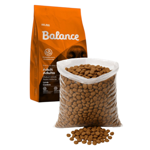 BALANCE ADULTO CORDERO Y ARROZ GRANEL