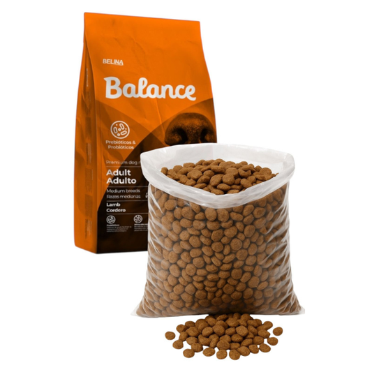 BALANCE ADULTO CORDERO Y ARROZ GRANEL