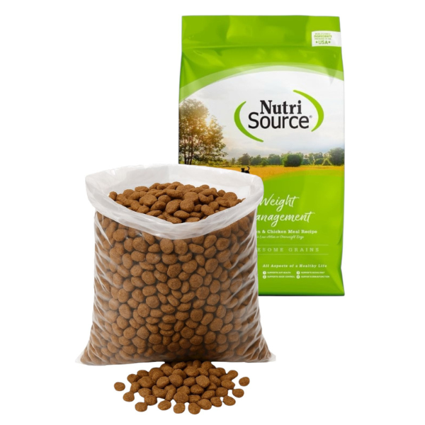 NUTRI SOURCE  ADULTO CONTROL PESO  POLLO Y ARROZ GRANEL