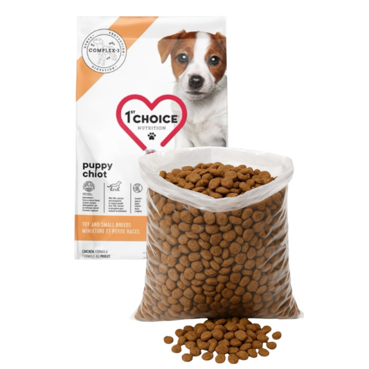 1ST CHOICE  PUPPY RAZA PEQUEÑA POLLO GRANEL