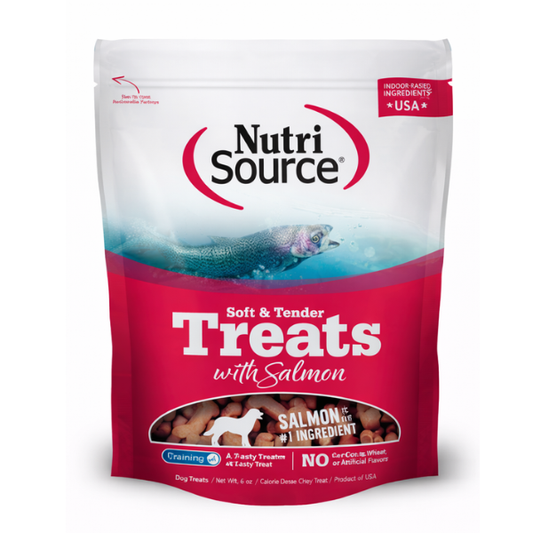 NUTRI SOURCE PREMIOS SUAVES DE SALMON 179 G