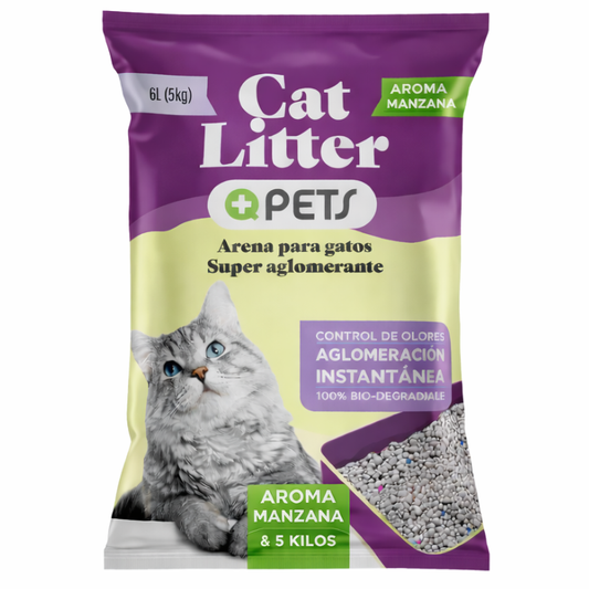 ARENA QPETS MANZANA 5 KILOS