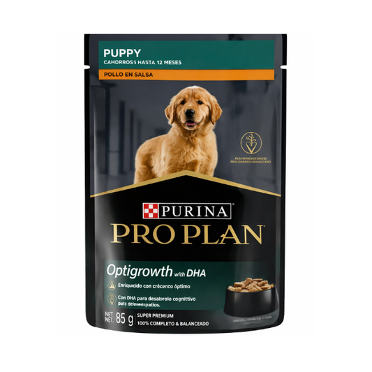 PRO PLAN ALIMENTO HÙMEDO DE POLLO  PARA CACHORRO 85 G