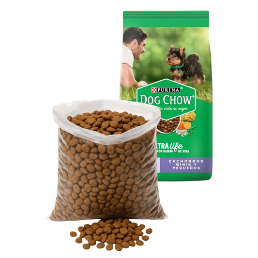 DOG CHOW CACHORROS MINIS Y PEQUEÑOS GRANEL