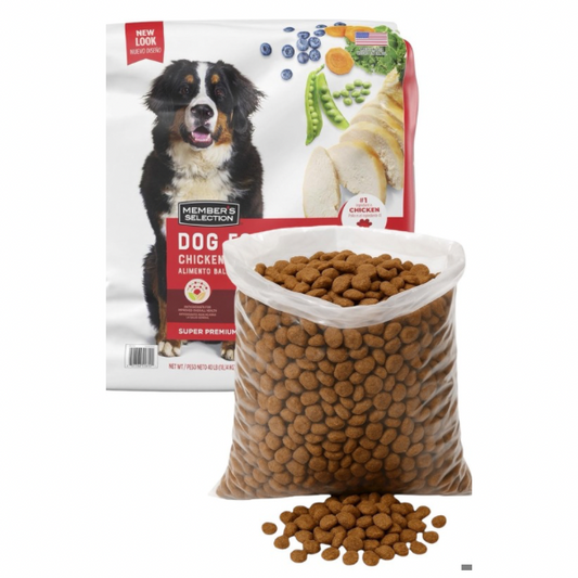 MEMBERS SELECTION PARA PERROS DE TODAS LAS EDADES  POLLO Y GUISANTES  GRANEL