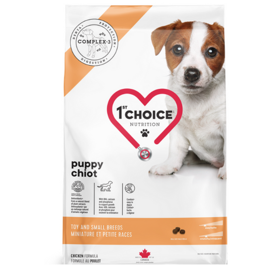 1ST CHOICE  PUPPY RAZA PEQUENA POLLO 18 KILOS