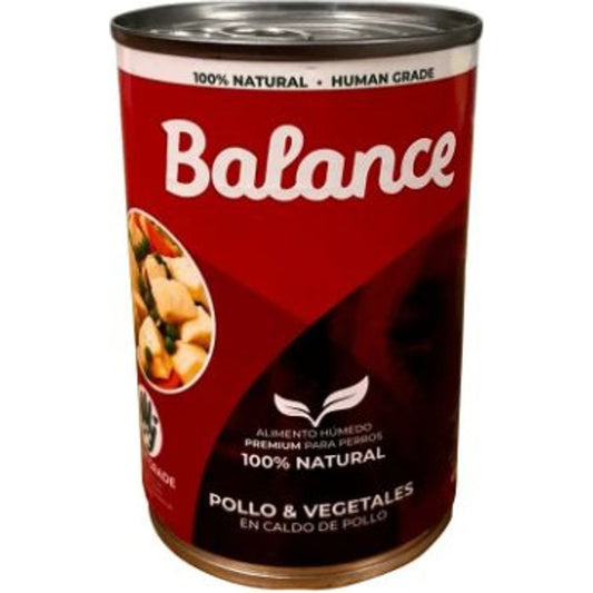 Balance lata pollo